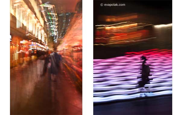 urban setting impression abstract